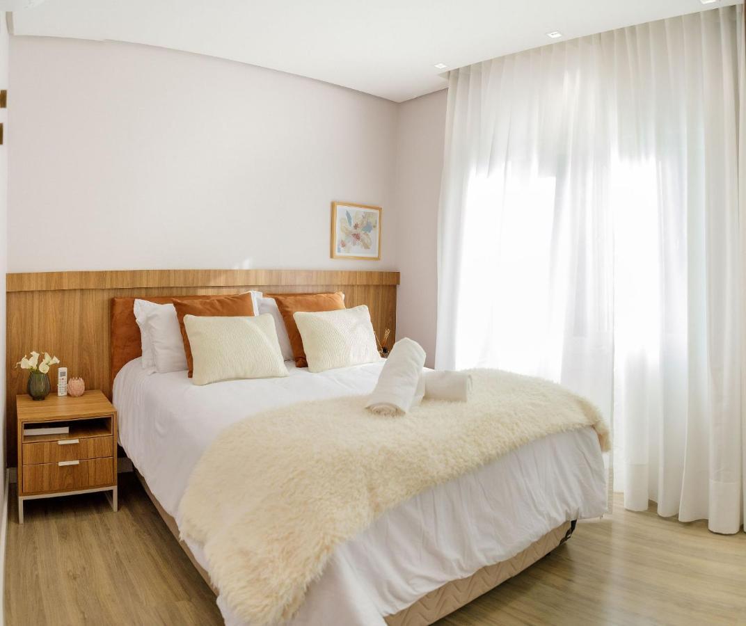Topázio 304 - Apartamento com piscina aquecida, próximo à museu, restaurantes e cervejarias. Gramado Exterior foto